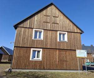 Drewniane osiedle w Sędziszowie