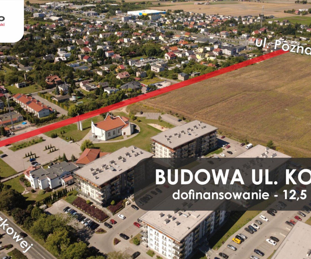 Ulica Kozala z dofinansowaniem