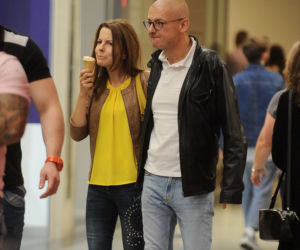 Michał Kamiński zabrał żonę na lody