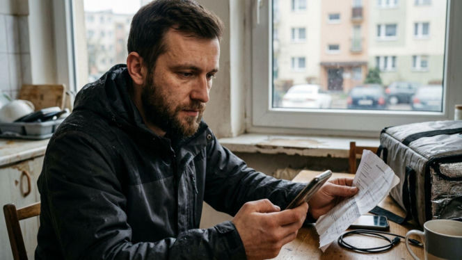 Pracujesz w aplikacji jako kurier lub kierowca? Ruszyły kontrole ZUS