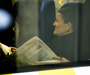 Minister kultury ruszyła na świąteczne zakupy