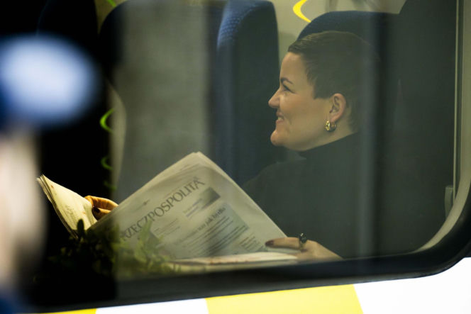 Minister kultury ruszyła na świąteczne zakupy