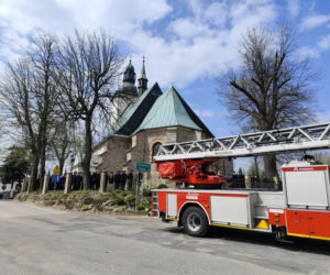 Druh Bogdan uderzył w słup jadąc do pożaru traw. Słowa księdza podczas pogrzebu wyciskają łzy