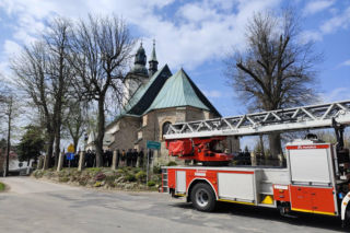 Druh Bogdan uderzył w słup jadąc do pożaru traw. Słowa księdza podczas pogrzebu wyciskają łzy