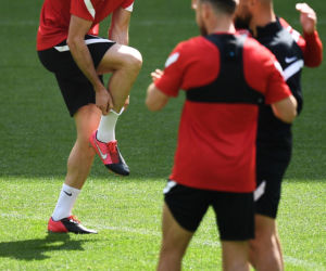Euro 2021: Polacy w dobrych nastrojach podczas treningu przed meczem ze Słowacją [ZDJĘCIA]