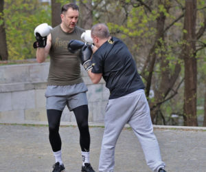 Łukasz Mejza uczył boksu pod chmurką Przemysława Czarneckiego