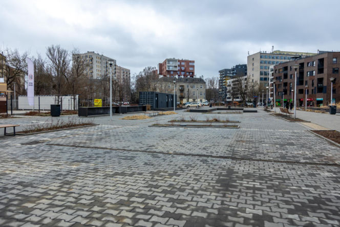 Centrum Lokalne Kamionek w Warszawie wiosną 2026 r.
