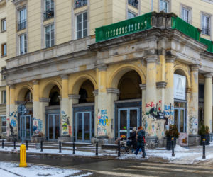 Graffiti w centrum Warszawy w 2026 r.