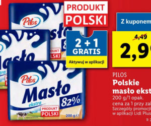 Lidl promocje. Masło za darmo