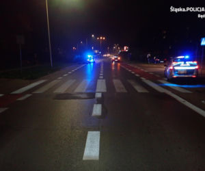 Śmiertelne potrącenie w Będzinie. 36-latek w pędzącym BMW rozjechał kobietę na pasach