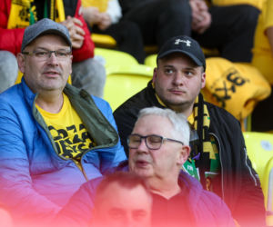 GKS Katowice - Lechia Gdańsk: Zdjęcia kibiców i zawodników z meczu 25. kolejki PKO BP Ekstraklasy