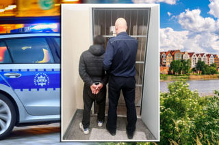 Piotr J. oblał bezdomnych benzyną i podpalił! Brutalną zbrodnię w Malborku nagrały kamery monitoringu