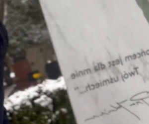 Królikowski odwiedził grób ojca 