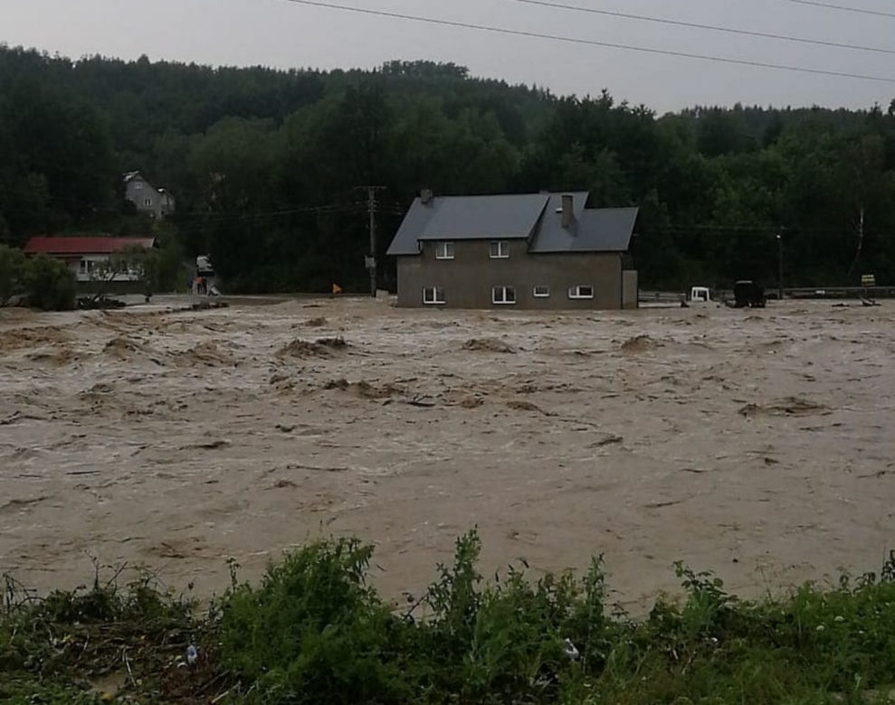 Powódź na Podkarpaciu