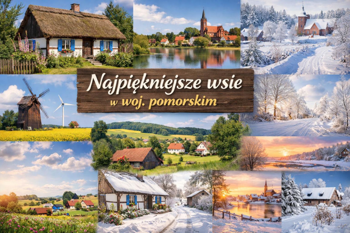 Najpiękniejsze wsie w woj. pomorskim