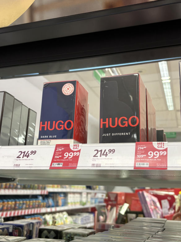 Wyprzedaż perfum w Rossmannie