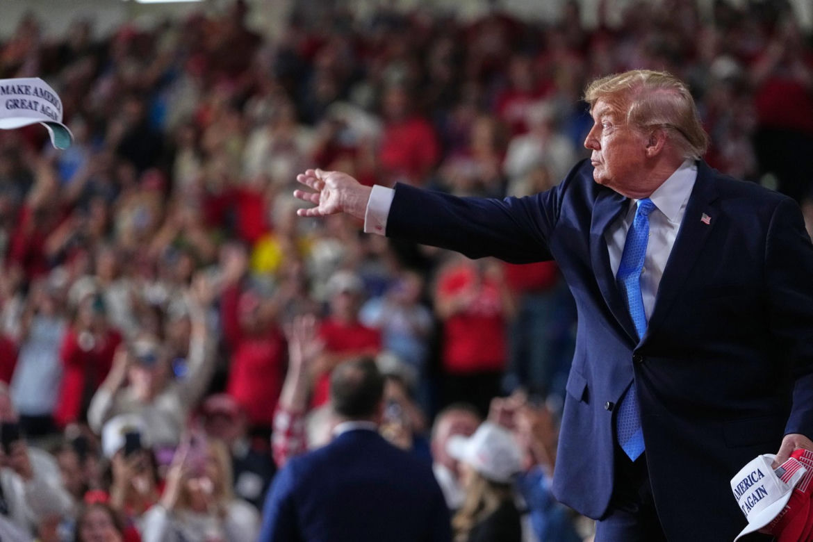 Trump nagle zaczął mówić o pupie! Nie krył zachwytu