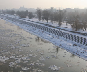 Wisła w Warszawie zaczęła zamarzać