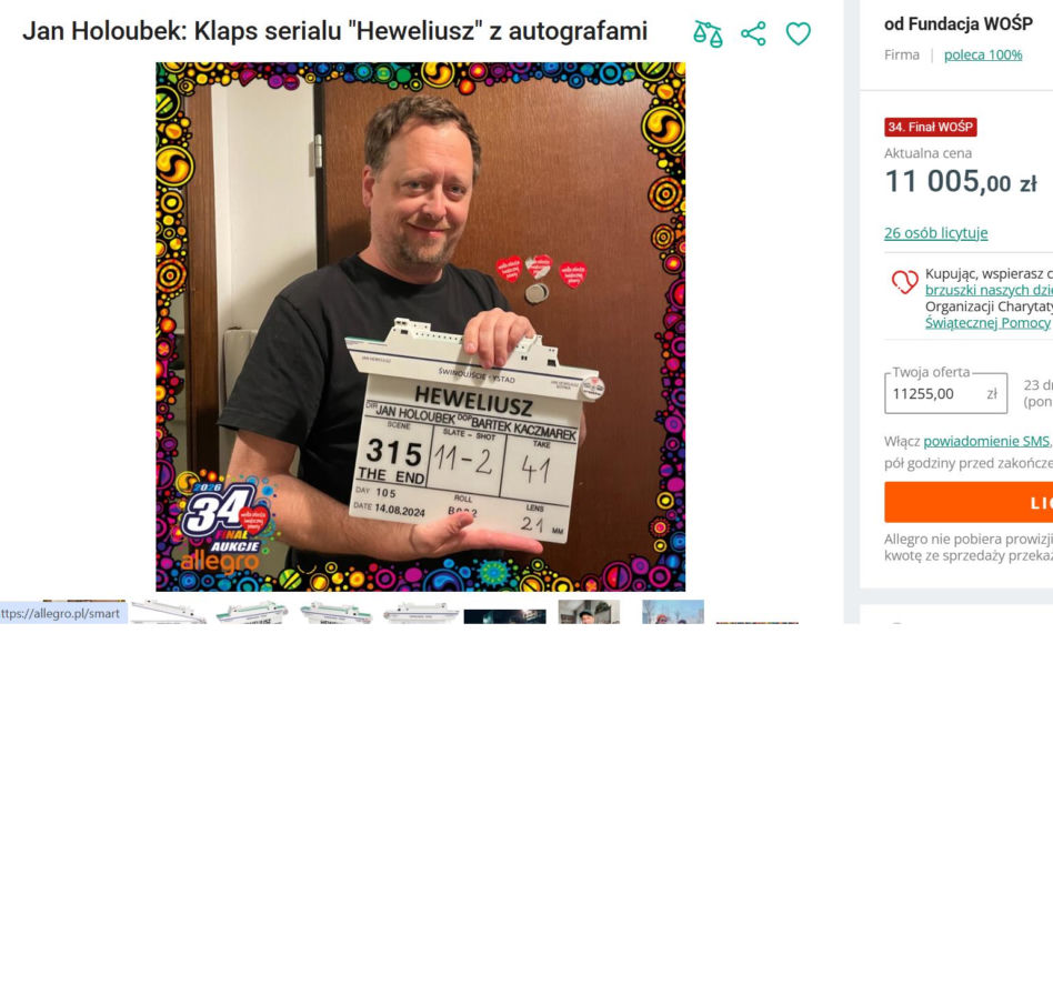 Gwiazdy grają z WOŚP