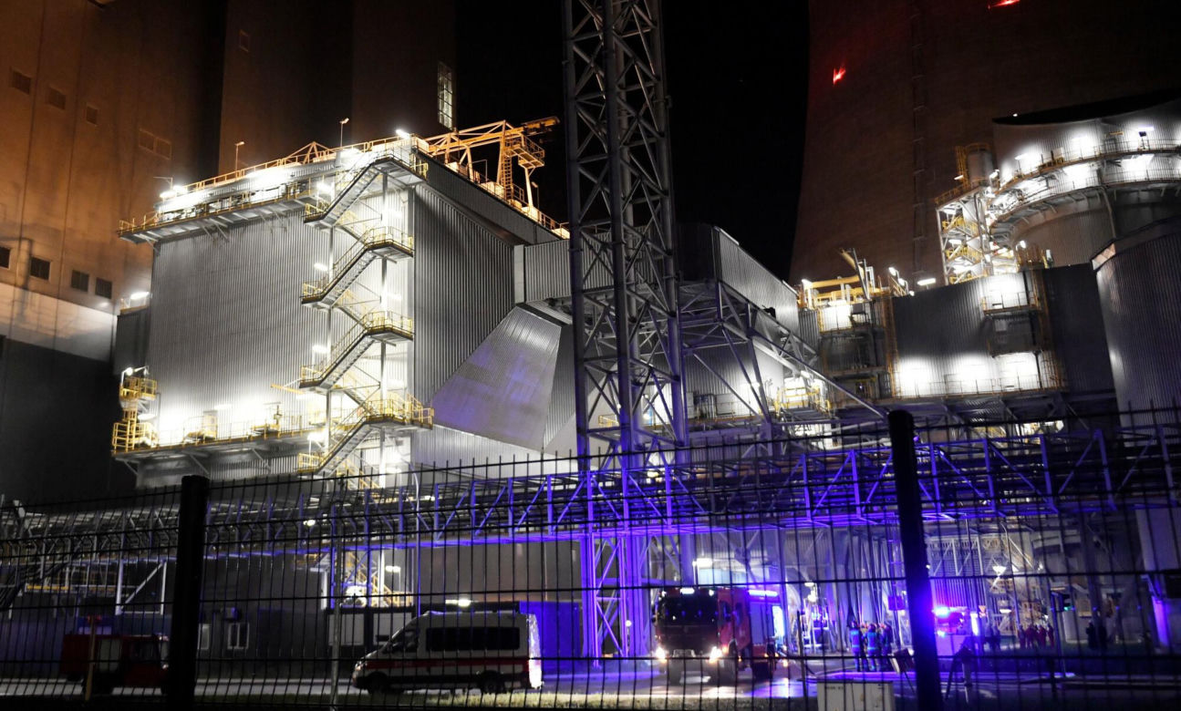 Pożar elektrowni Jaworzno