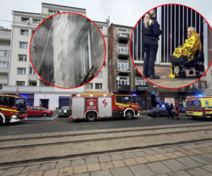 Zwęglone zwłoki w mieszkaniu. Dwie osoby ranne w tym dziecko