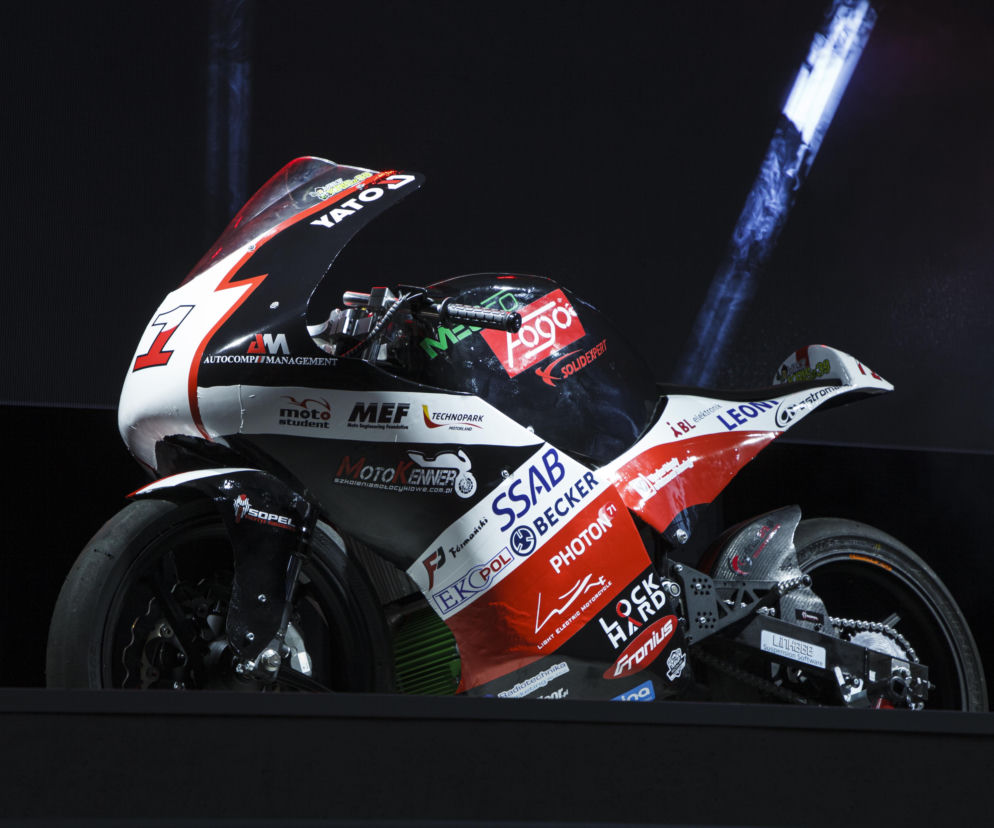 LEM Photon - elektryczny motocykl szosowy zbudowany przez studentów z Wrocławia