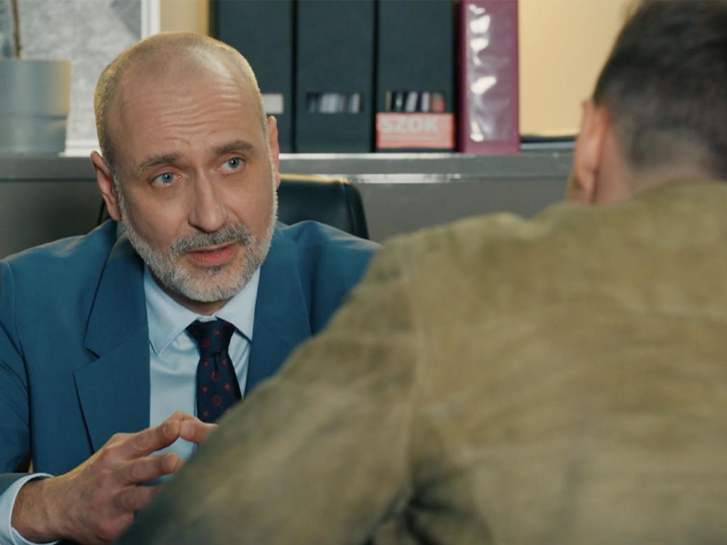 Barwy szczęścia, odcinek 3181: Błażej (Piotr Ligienza), Kornel (Jakub Bohosiewicz)