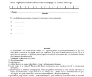 wniosek 500+ Dziennik Ustaw