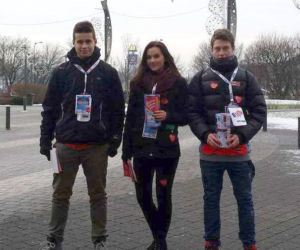 Wolontariusze WOŚP w Warszawie