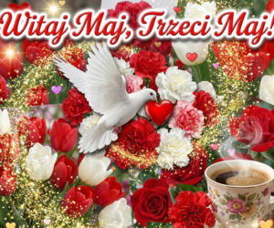 kartka na dzień dobry 3 maja