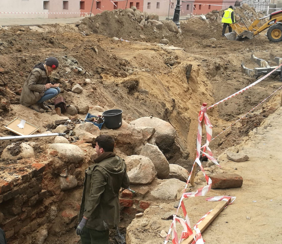 Trwają prace na ul. Giełczyńskiej w Łomży