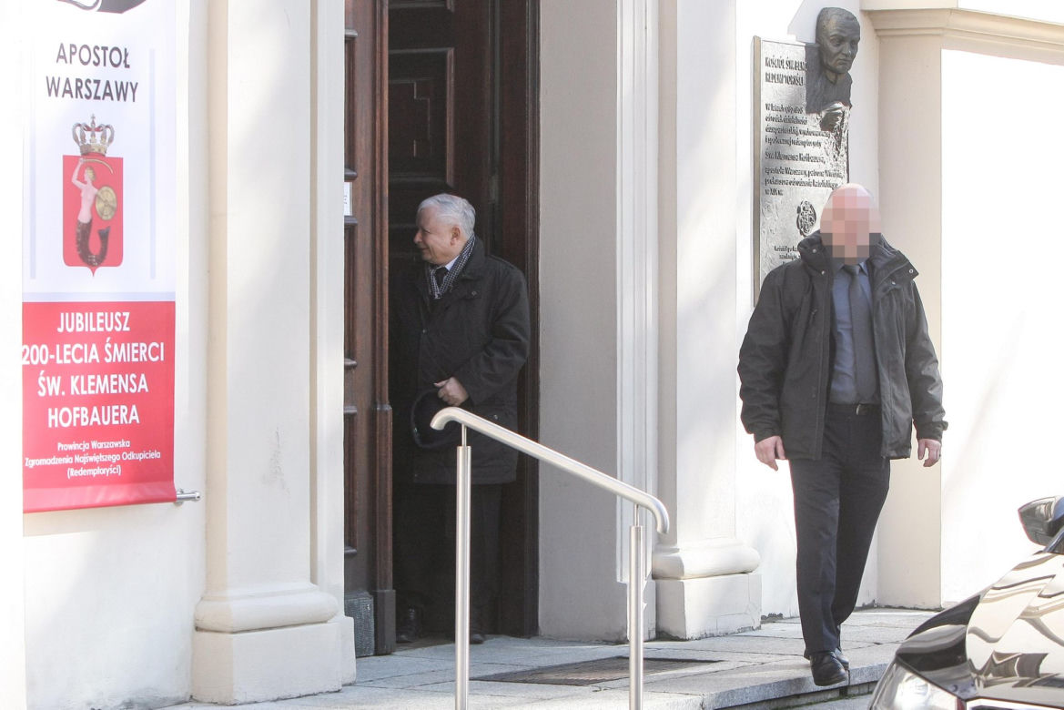 Kaczyński modlił się za Polskę