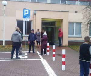 Ewakuacja w Policach