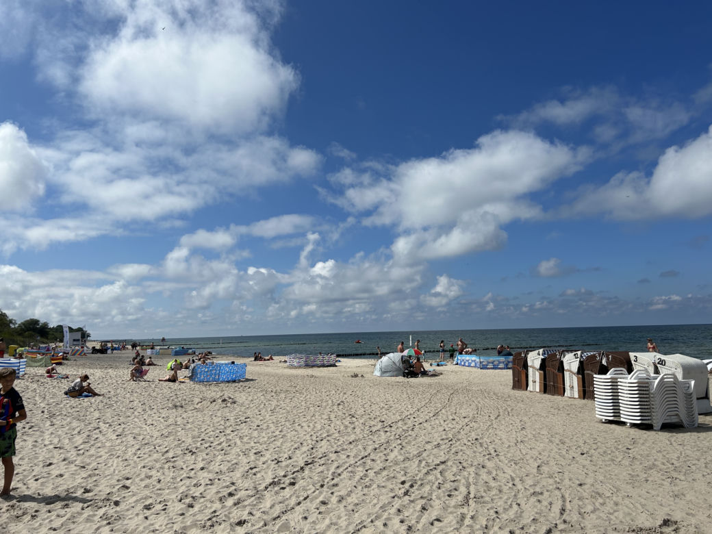 Plaża w Kołobrzegu