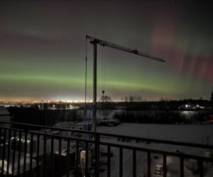 Zorza polarna nad Podkarpaciem