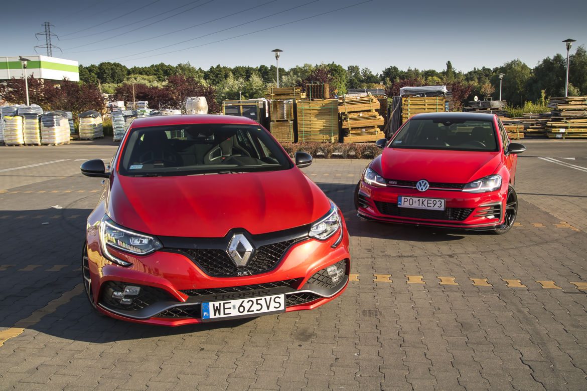Renault Megane R.S. Trophy 1.8 TCe 300 KM EDC vs. Volkswagen Golf GTI TCR 2.0 TSI 290 KM DSG7