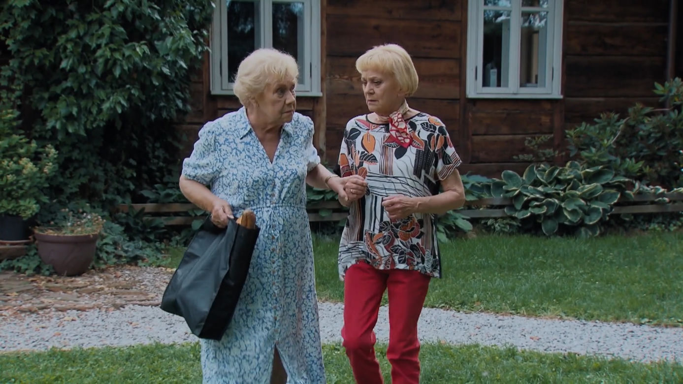 M jak miłość, odc. 1687: Barbara (Teresa Lipowska), Zosia Kisielowa (Małgorzata Rożniatowska)