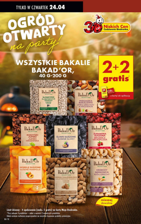 Promocje na grilla w Biedronce