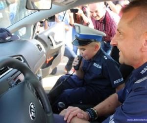 Policjanci spełnili marzenie 11-letniego Kacpra