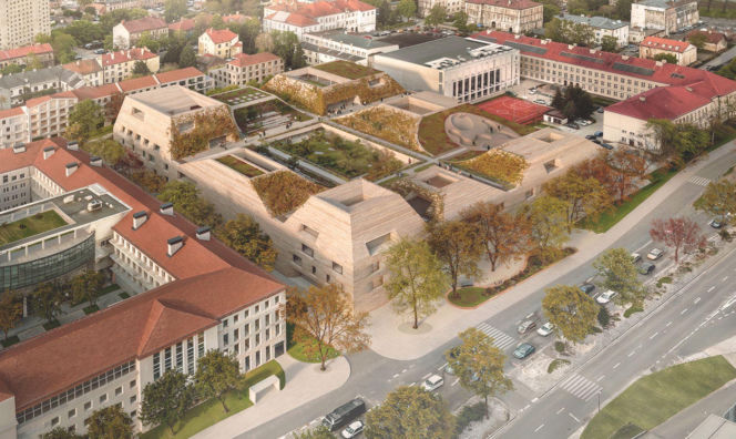 Koncepcja studia WXCA nagrodzona II nagrodą w konkursie na Bibliotekę Nową w Rzeszowie