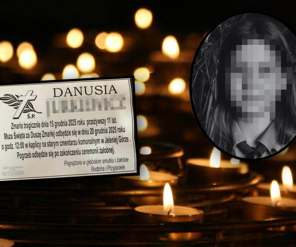 Znamy datę pogrzebu 11-letniej Danusi z Jeleniej Góry. Rodzina wystosowała apel