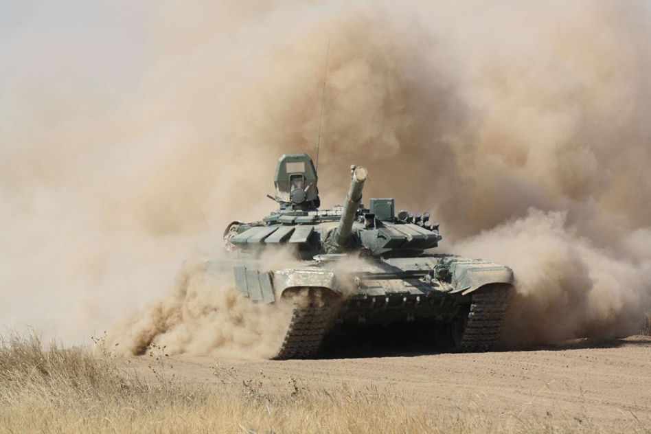 Rosyjskie czołgi T-90 i T-72