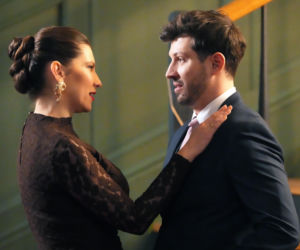 Barwy szczęścia odc. 3362. Regina (Kamila Kamińska), Justin (Jasper Sołtysiewicz)