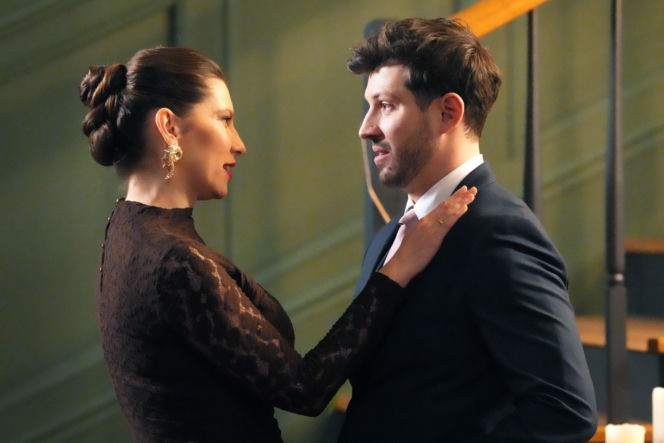 Barwy szczęścia odc. 3362. Regina (Kamila Kamińska), Justin (Jasper Sołtysiewicz)