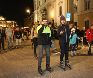 Nightskating po Warszawie