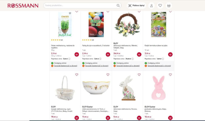 Wielkanocna promocja w Rossmann. Dziesiątki produktów kupisz teraz w niższej cenie