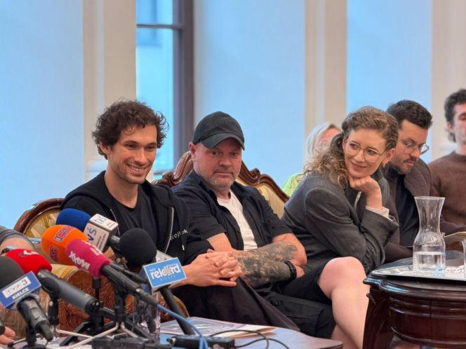 Premiera „Księżyc nad Buffalo”, zdjęcia z próby i i konferencji prasowej