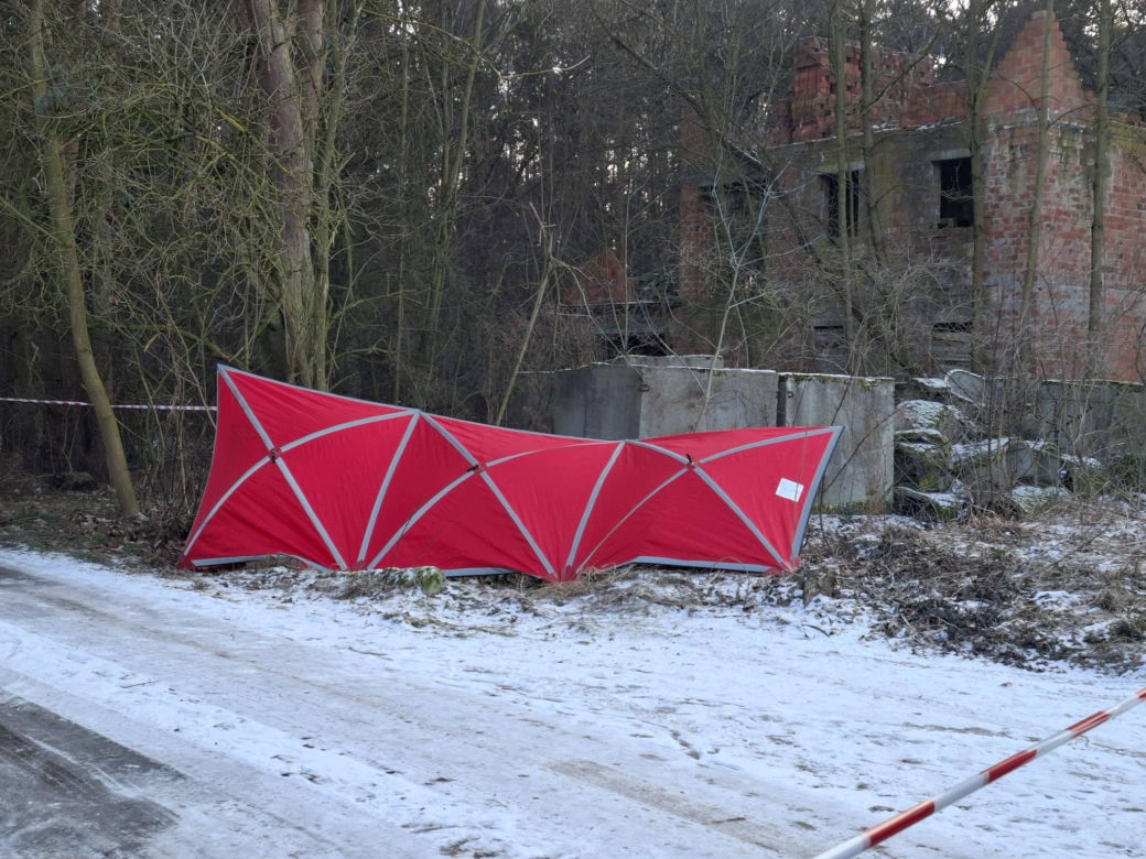 Makabryczne odkrycie w Starym Dębcu niedaleko Kościana