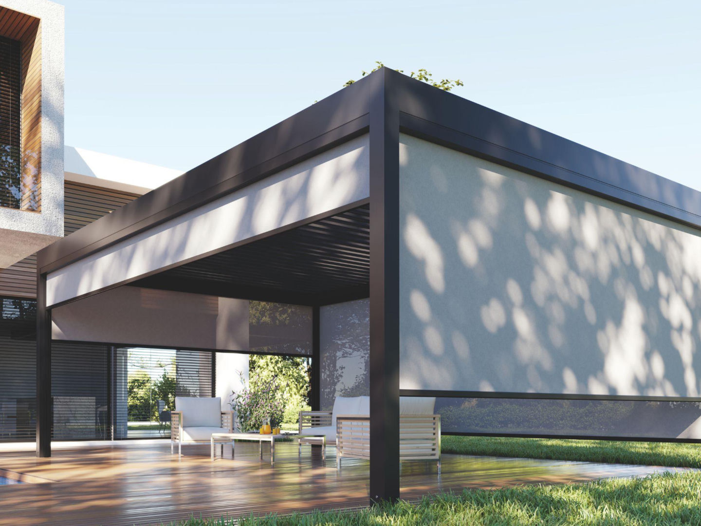elegancka pergola