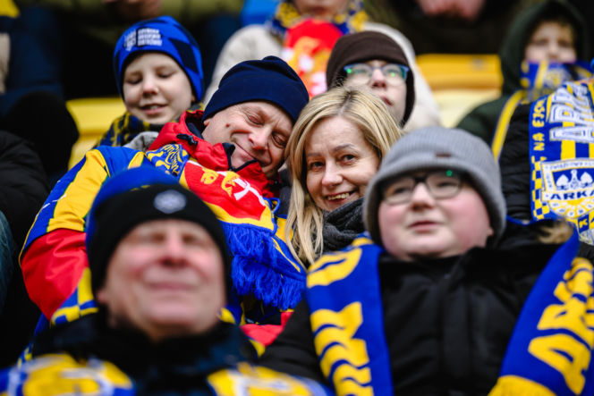 Arka Gdynia - GKS Katowice: Zdjęcia kibiców z meczu 22. kolejki PKO BP Ekstraklasy